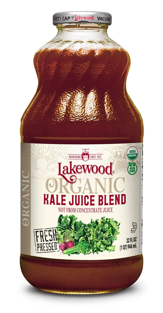 Lakewood Bio Juice Blend Super Kale Plus Beet 32 Fl Oz – Packung mit 6 Stück
