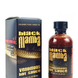 schwarze Mamba extrem giftig scharfe Sauce