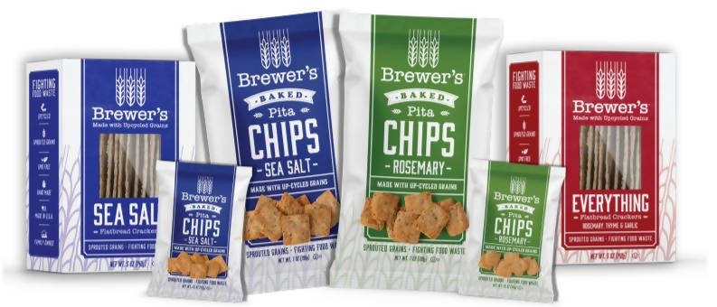 Brewer's Crackers Sea Salz Fladenbrot Crackers – 12 Schachteln x 5 oz