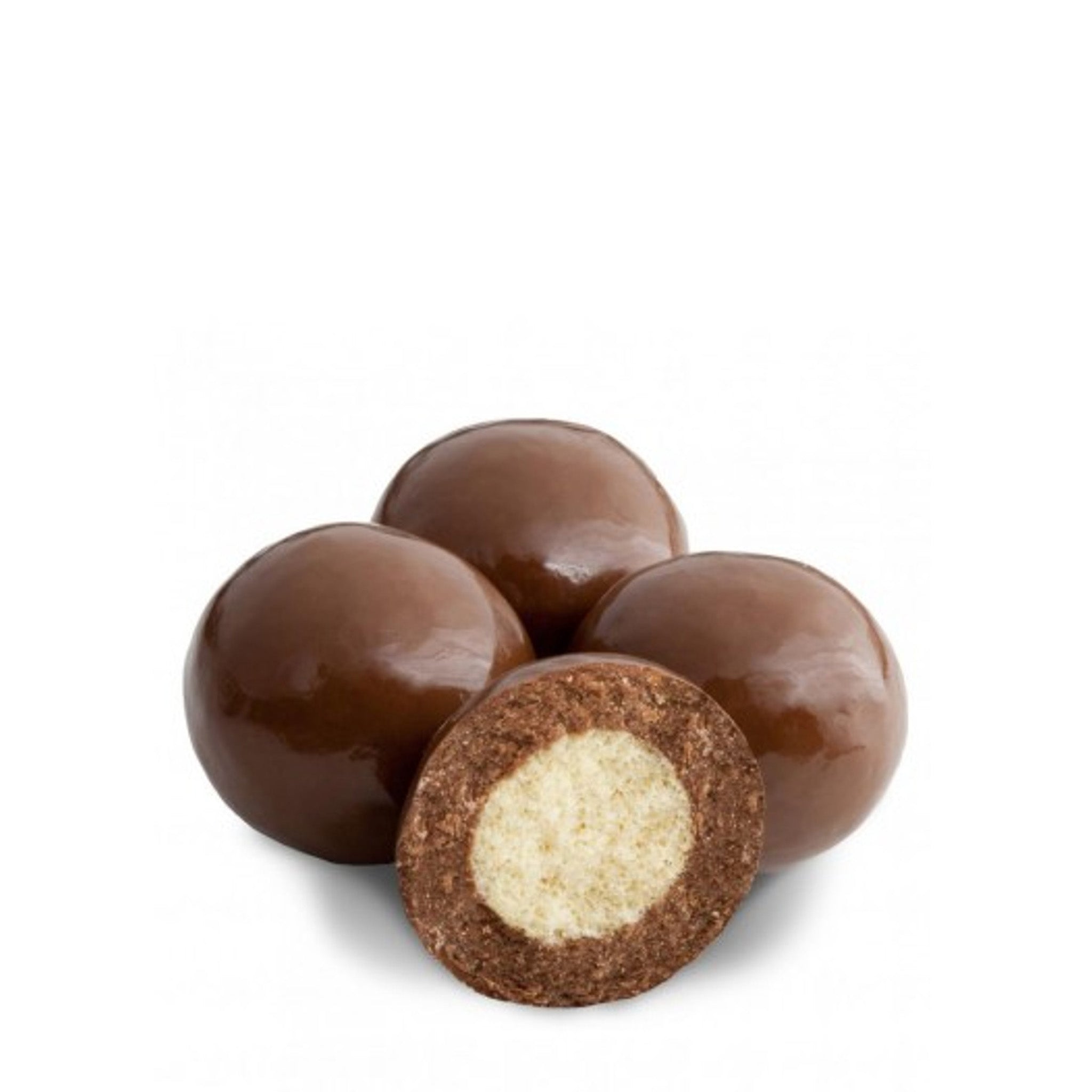 Milchschokolade dreifach getauchte Malzbällchen