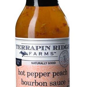 Terrapin Ridge Farms Paprika-Pfirsich Bourbon-Sauce