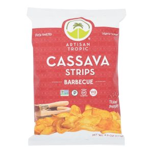 handwerkliche Tropic Cassava Streifen Grill, Packung mit 12 – 128g