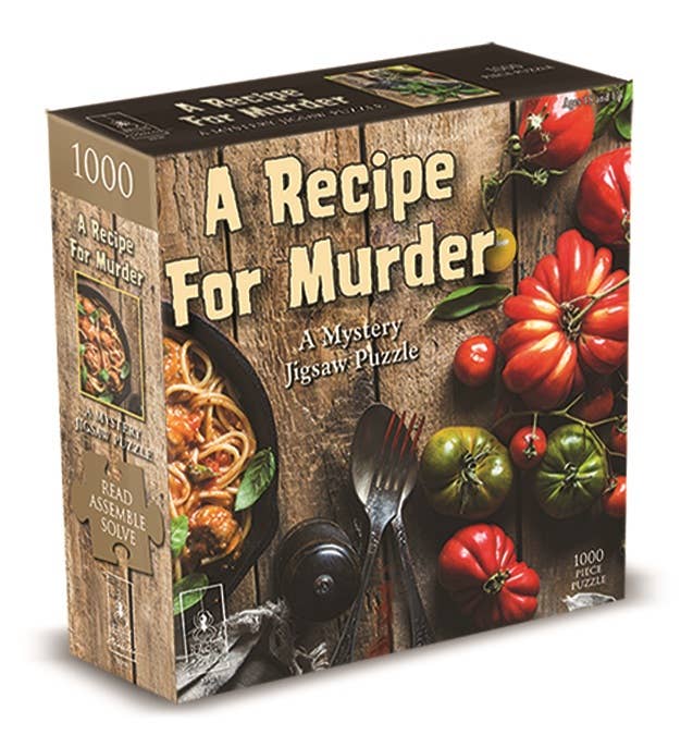 Universität Spiele – Rezept für Mord-klassisch Mystery Puzzle