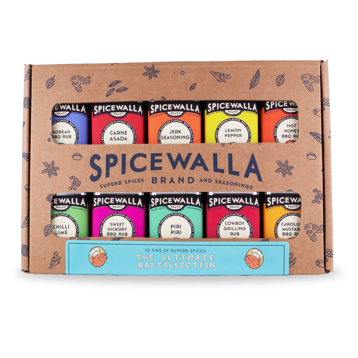 spicewalla 10 Packung ultimative bbq Sammlung