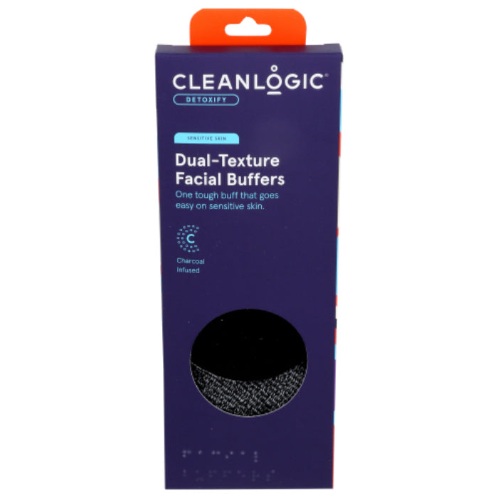 Cleanlogic – Puffer Gesichts-Detox Dual, 3er Packung (6er Packung)