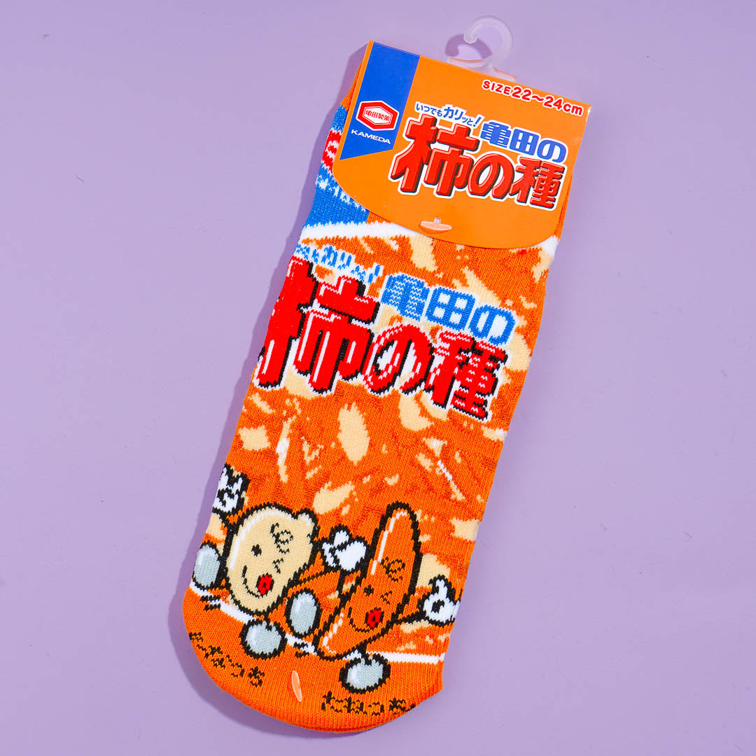 Kaki No Tane Socken von Senbei