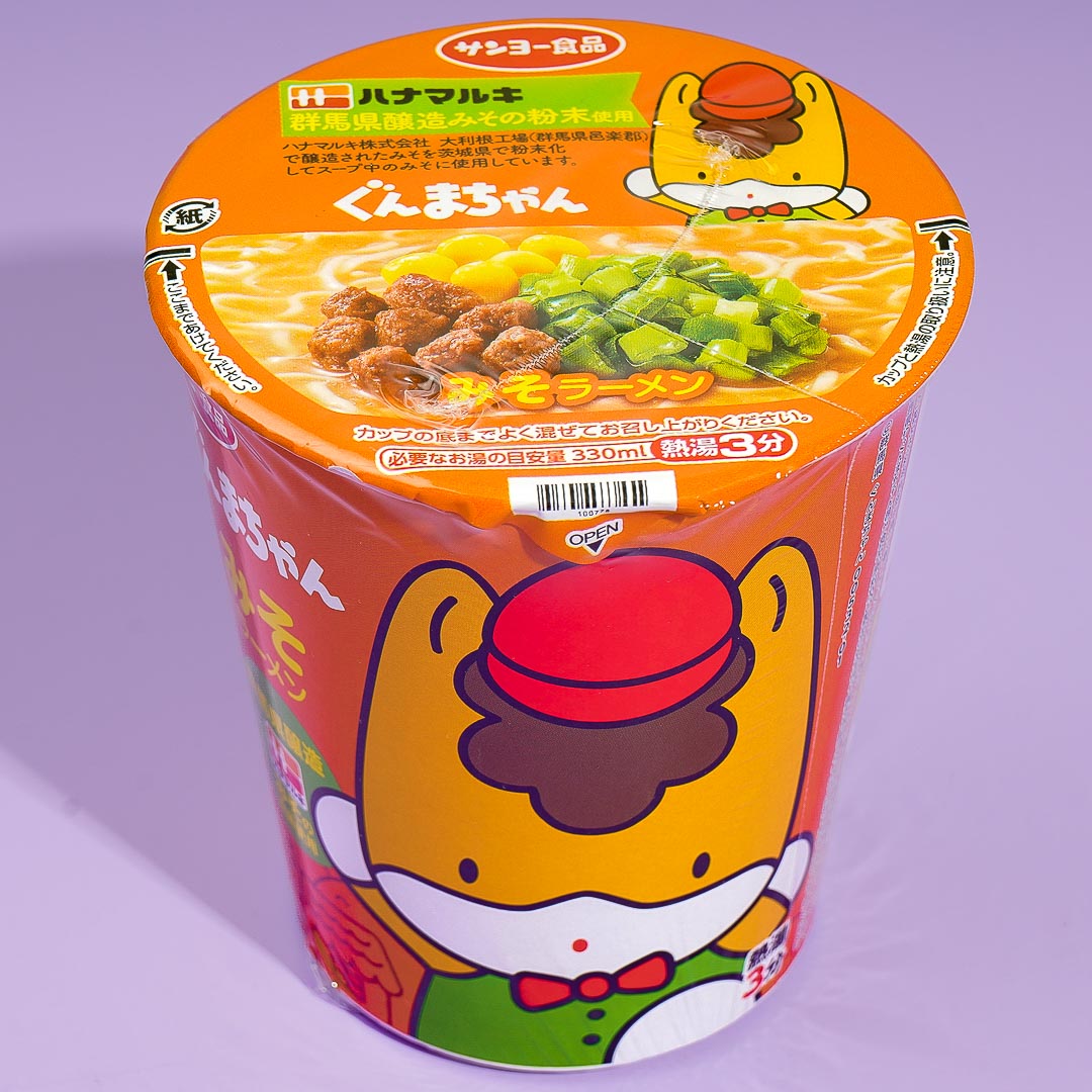 Gunma-Chan Miso Ramen Nudeln