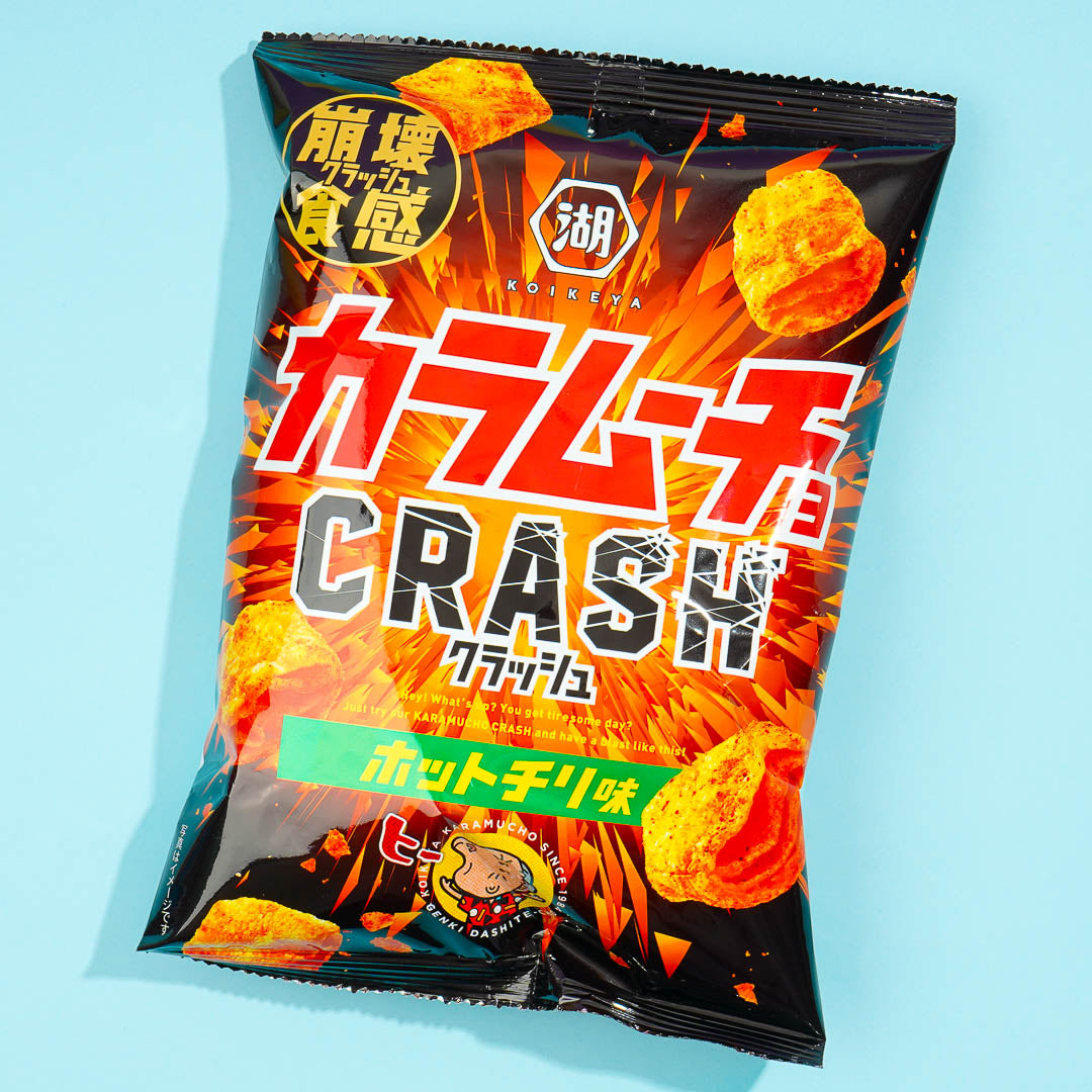 Koikeya Karamucho Crash Mais Snacks – Heißer Chili