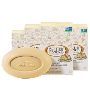 South Of France – Soap Bar Süßmandel, 6 Unzen – Packung mit 3 Stück