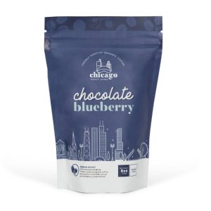 Chicago French Press Schokolade Blaubeerkaffee, 8 Unzen Packung mit 5