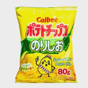 Calbee Kartoffelchip Salz & Algen 2.8oz