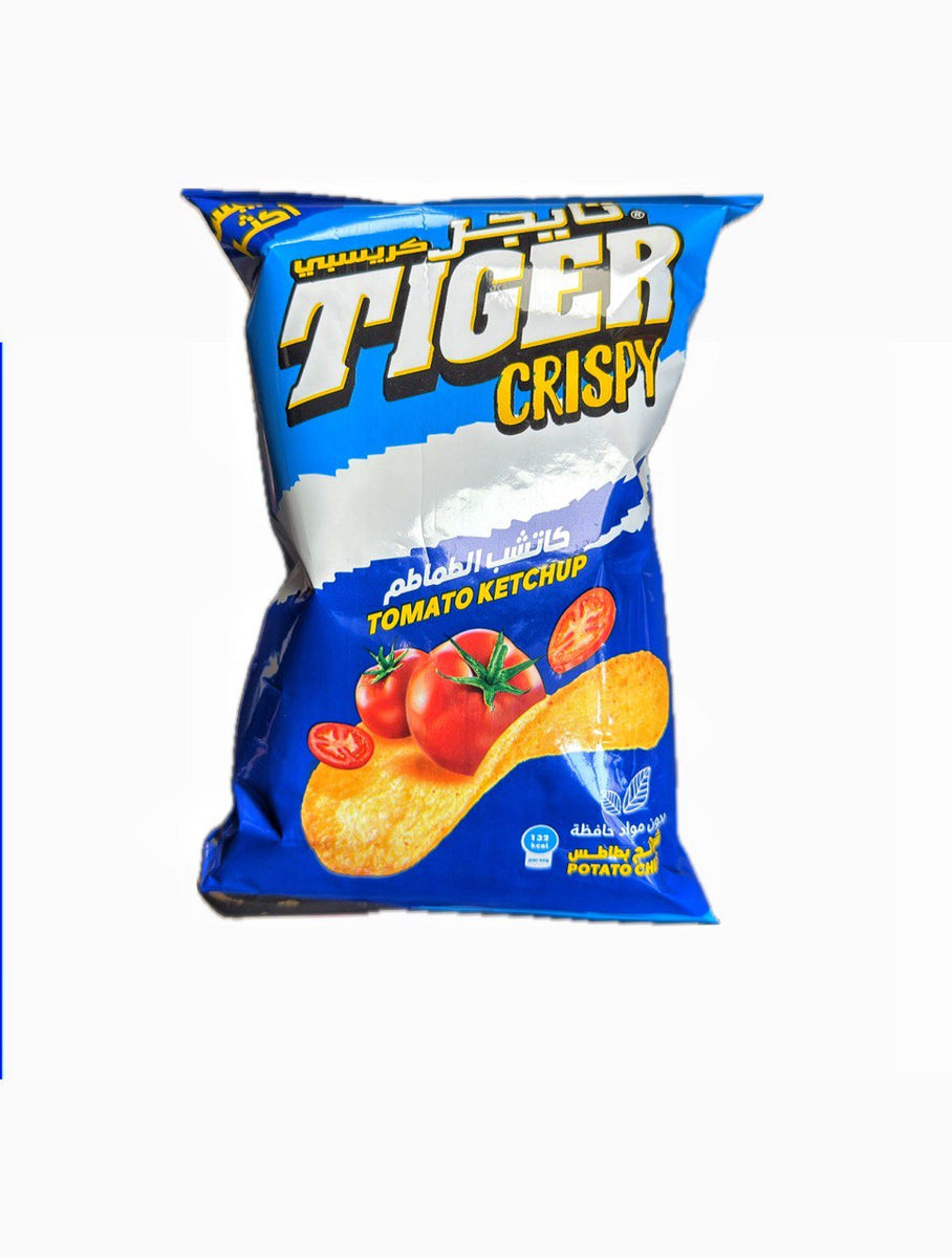 Tiger Crispy Chips – Tomatenketchup