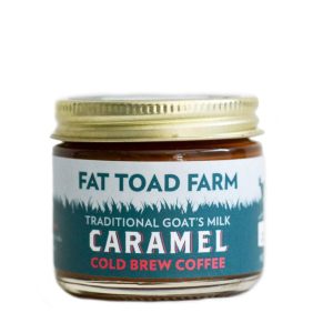 Fat Toad Farm kaltes Gebräu Kaffee Ziege Milch Karamell Gläser – 12 x – 2oz