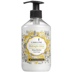 Careline Midnight Glow Shea Butter Handseife, koscher für Passover, feuchtigkeitsspendende Formel, 16,9 oz