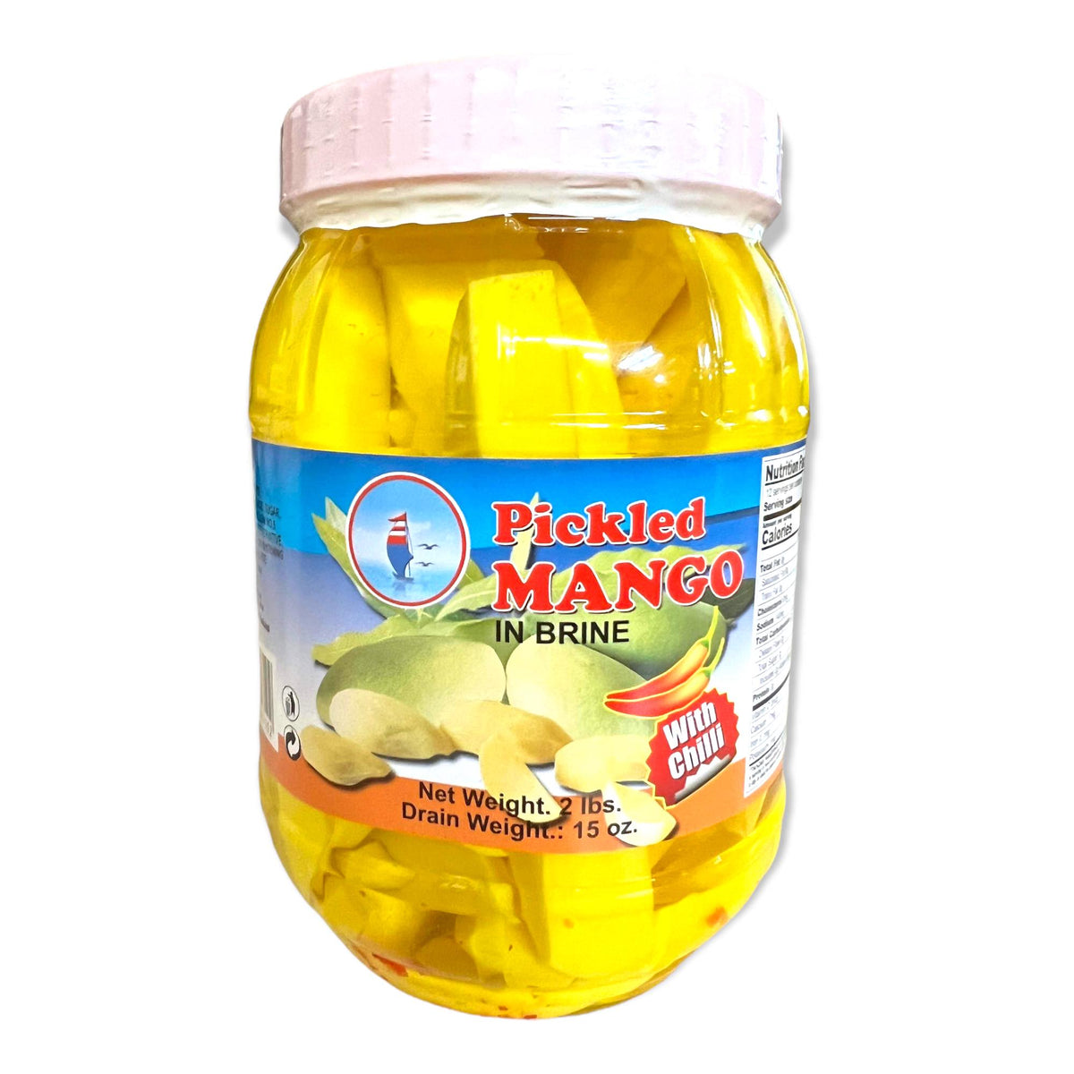 TL eingelegte Mango mit Chili in Brine – 15 OZ