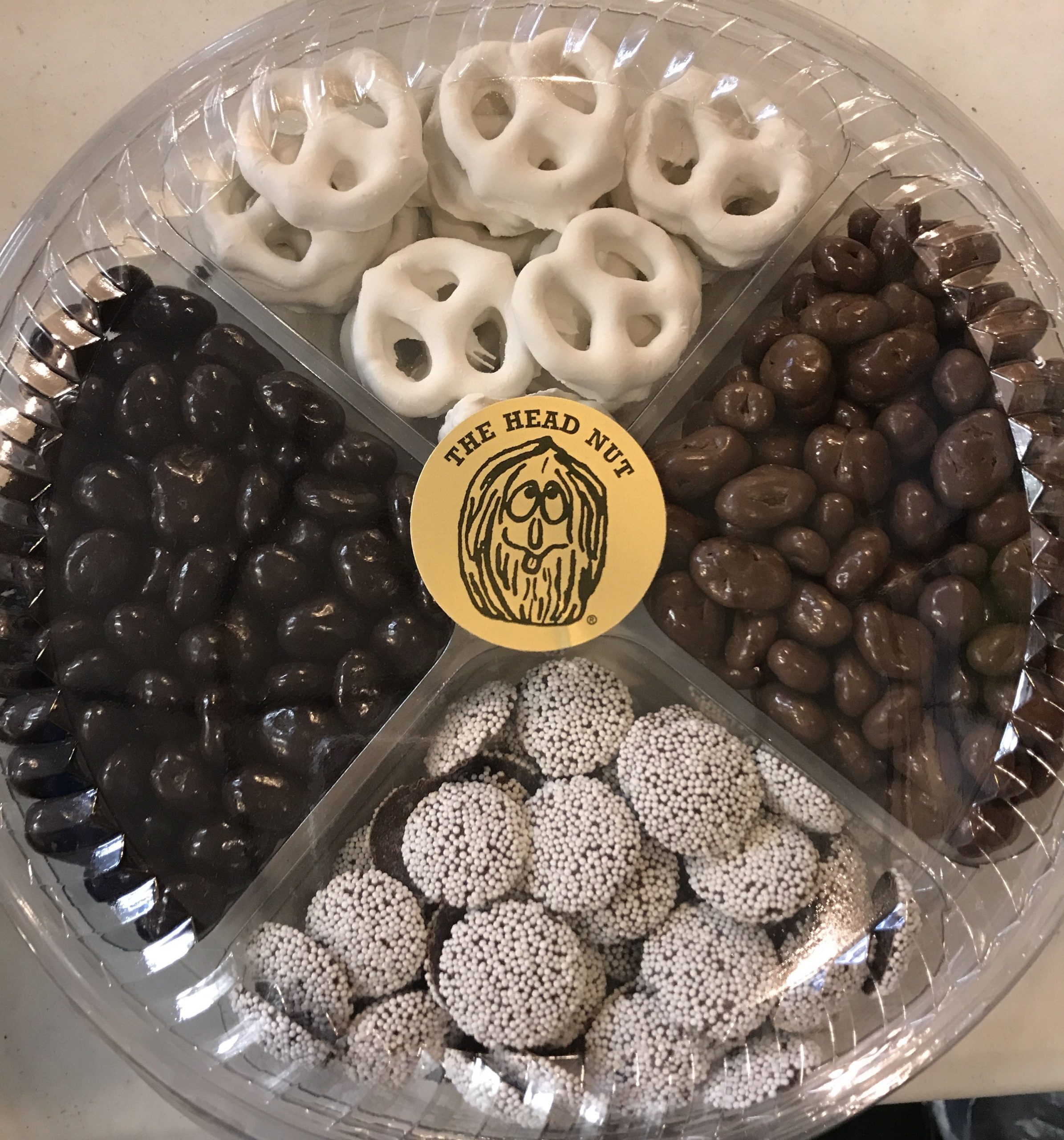 4 Abschnitt Schokolade Liebhaber Geschenk-Tablett