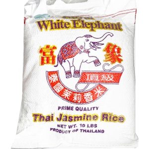 Royal weißer Elefant beste Qualität thai jasmin Reis