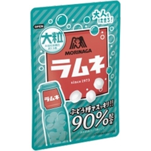 Morinaga Otsubu Ramune Größeres Stück Ramune Süßigkeiten, 41g