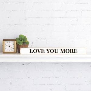 rustikale marlin – liebe dich dünner Zeichen