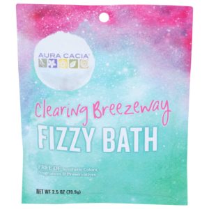 Aura Cacia Bath Fizz Clearing Breeze, 2,5 OZ – Packung mit 6 Stück