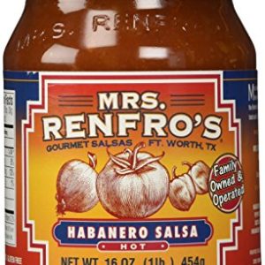 mrs. renfro-s salsa habanero 16 oz – Packung mit 6