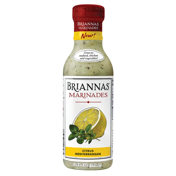 Briannas Marinade Citrus Mediterranean, 12 Oz (Packung mit 6)