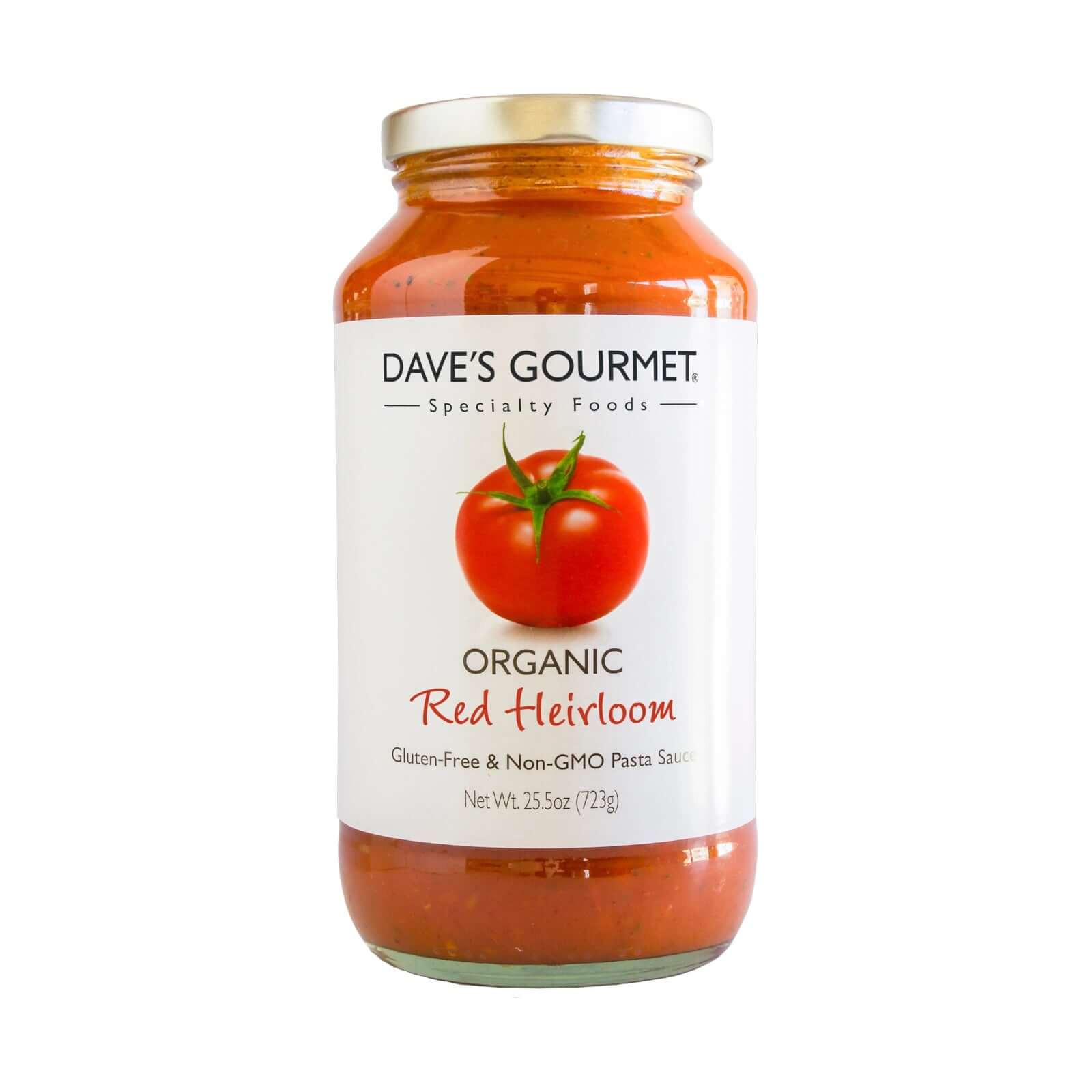 DAVE'S GOURMET Bio Rote Erbstück Pastasauce