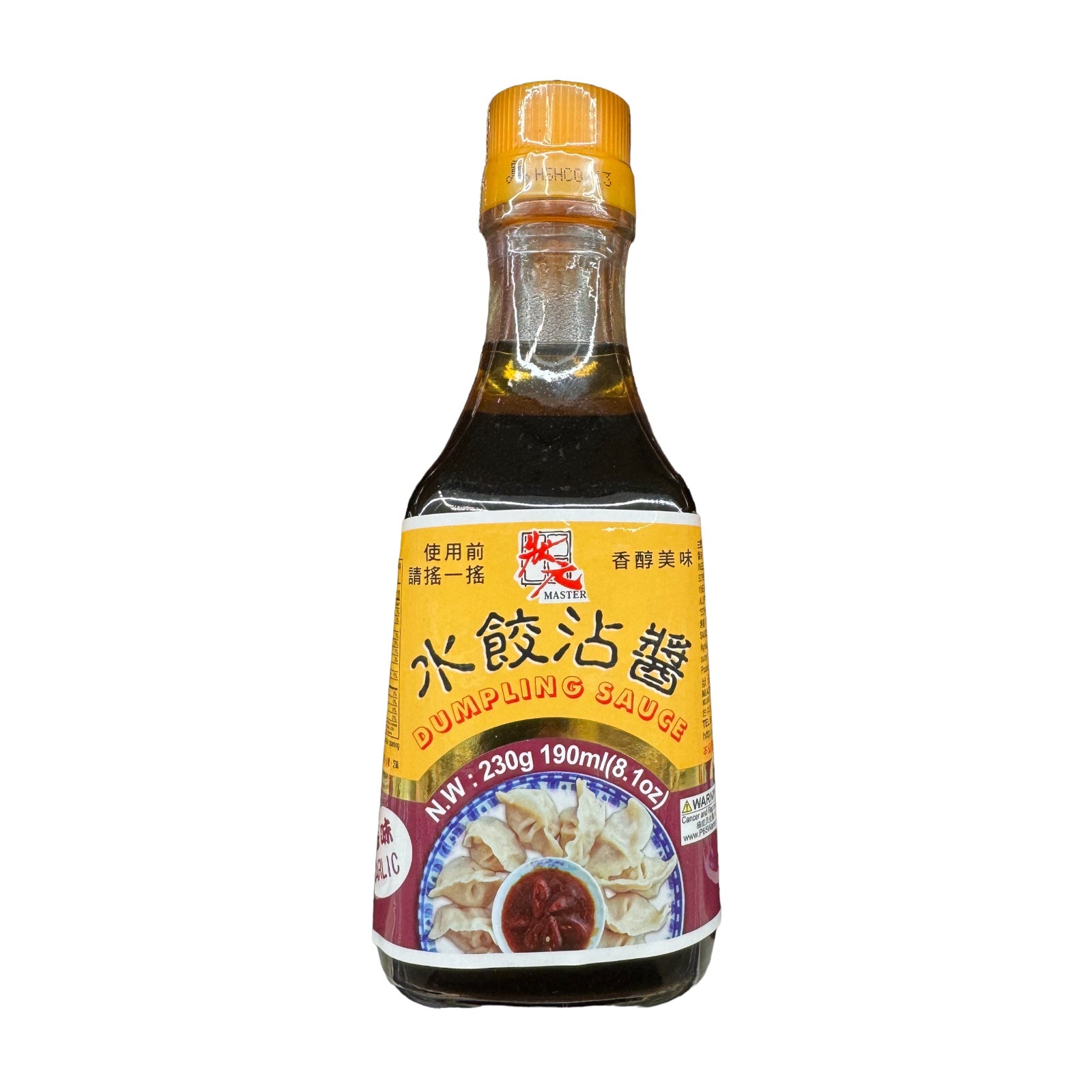 Master Dumpling Sauce Knoblauch 230g – Geschmackvoll & Reich
