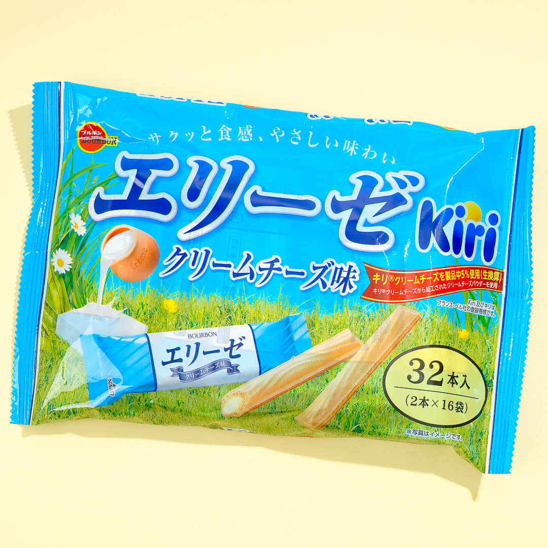Bourbon Elise Waffel Sticks für Kiri Frischkäse