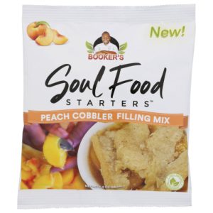 booker-soul food – Starter Pfirsich Kopfbedeckung Füllung, 2,4 Unzen – Packung mit 2