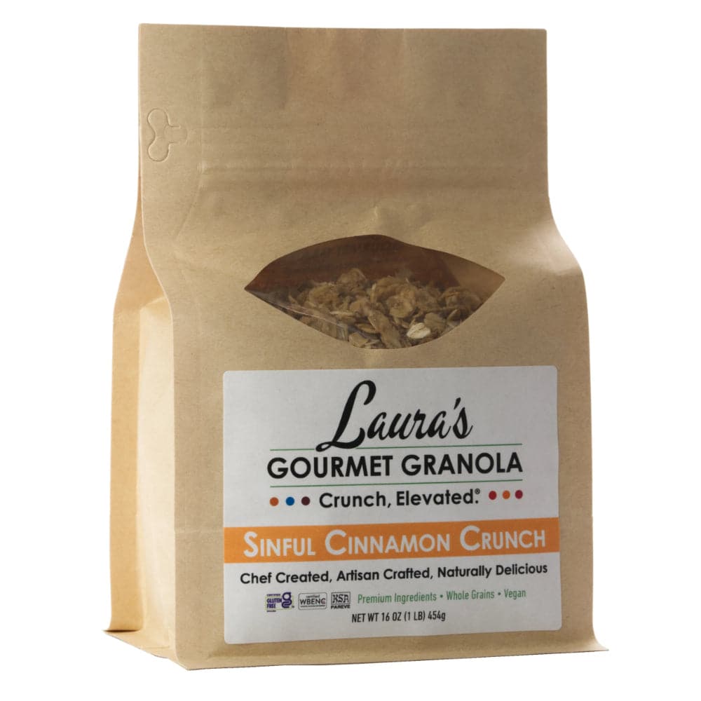 Laura's Gourmet - Granola Sinful Zimt Crunch, 16 Oz