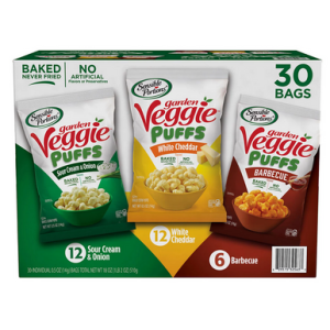 sinnvolle Portionen Garten veggie puffs Sortenpackung, 0,5 Unzen. 30 pk.