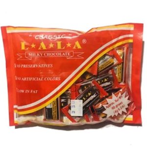 LALA – Classic Milky Schokolade (Tasche) – Einzelstücke – 24 Stück – 96 g