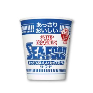 Nissin Cup Nudeln – leichte Meeresfrüchte