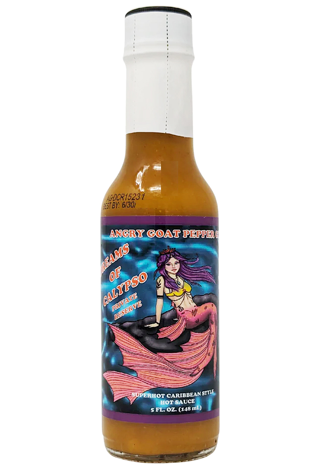 Angry Goat Pfeffer Co. Träume von Calypso Private Reserve Chilisauce