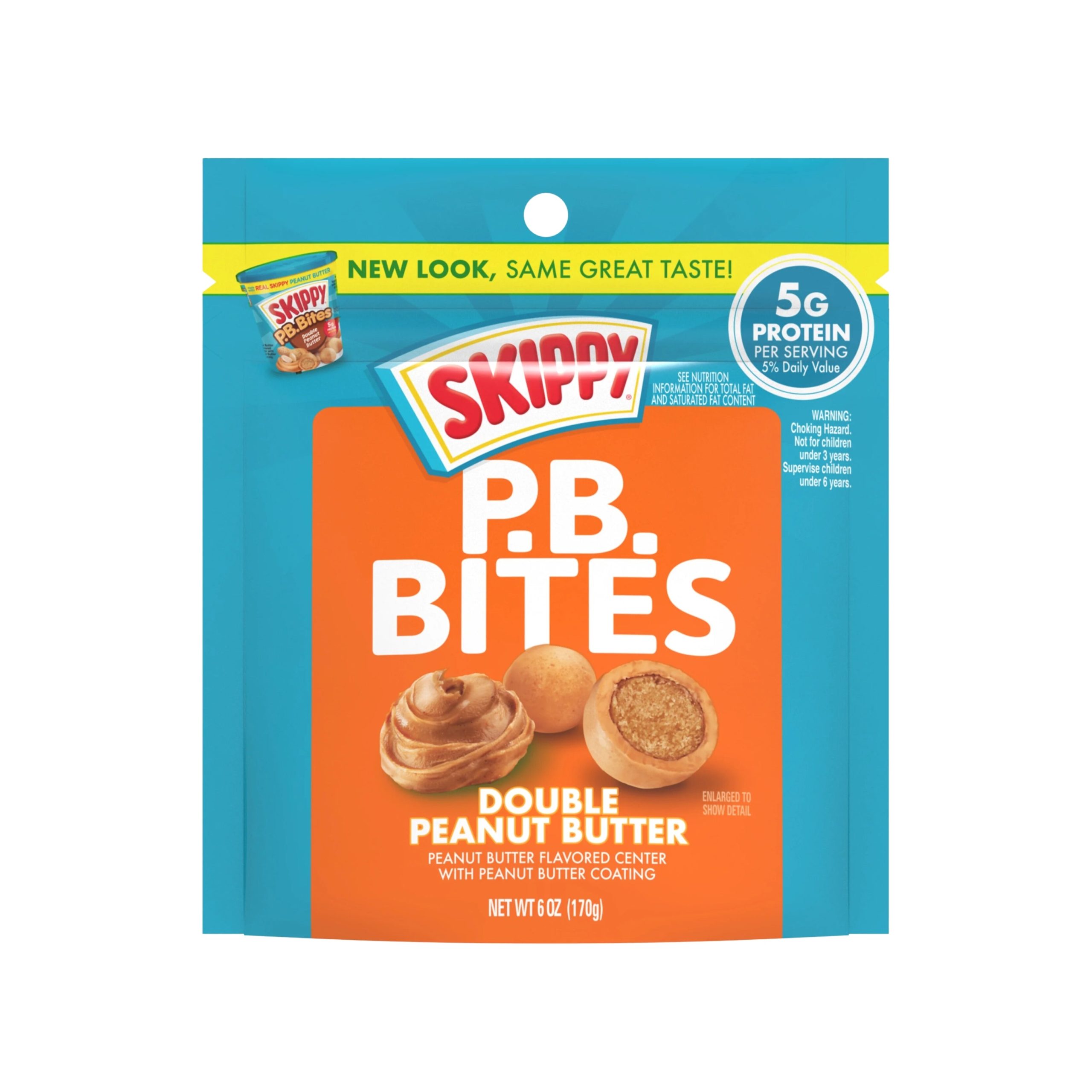 Skippy Erdnussbutter Bites Doppelte Erdnussbutter (6oz) (USA)