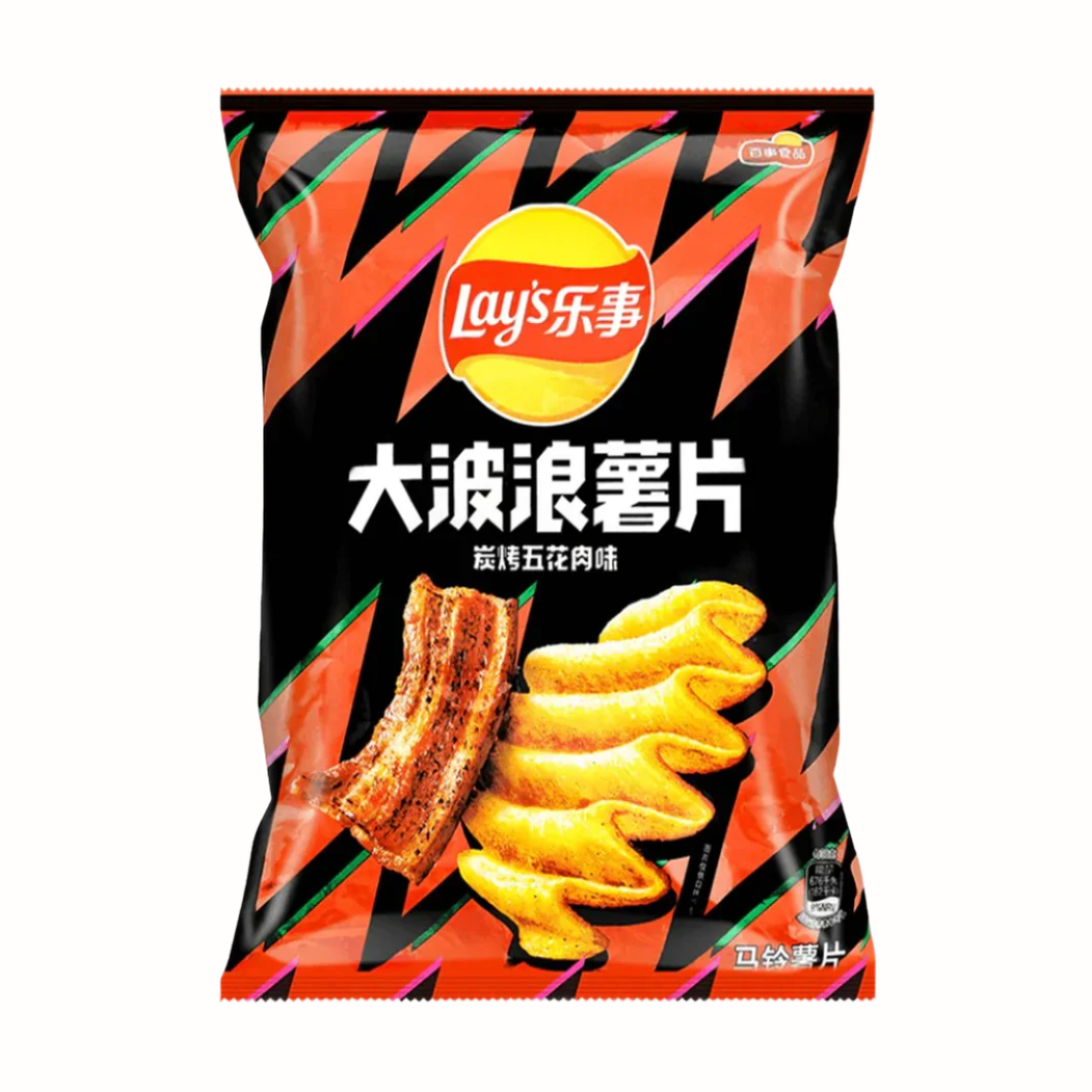 Lays BBQ Schweinefleisch 70g – CHINA (Fall von 12)