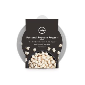 W&P – Personal Size Popcorn Popper – Silikon wiederverwendbare Maker: Anthrazit