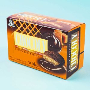 Morinaga Chocoly Premium Kekse – Schokolade & Karamell