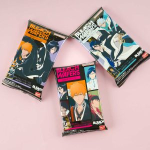 Bleach Shokugan Waffel & Sammlung von metallischen Karten