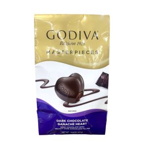 Godiva Masterpieces dunkle Schokolade Herzen