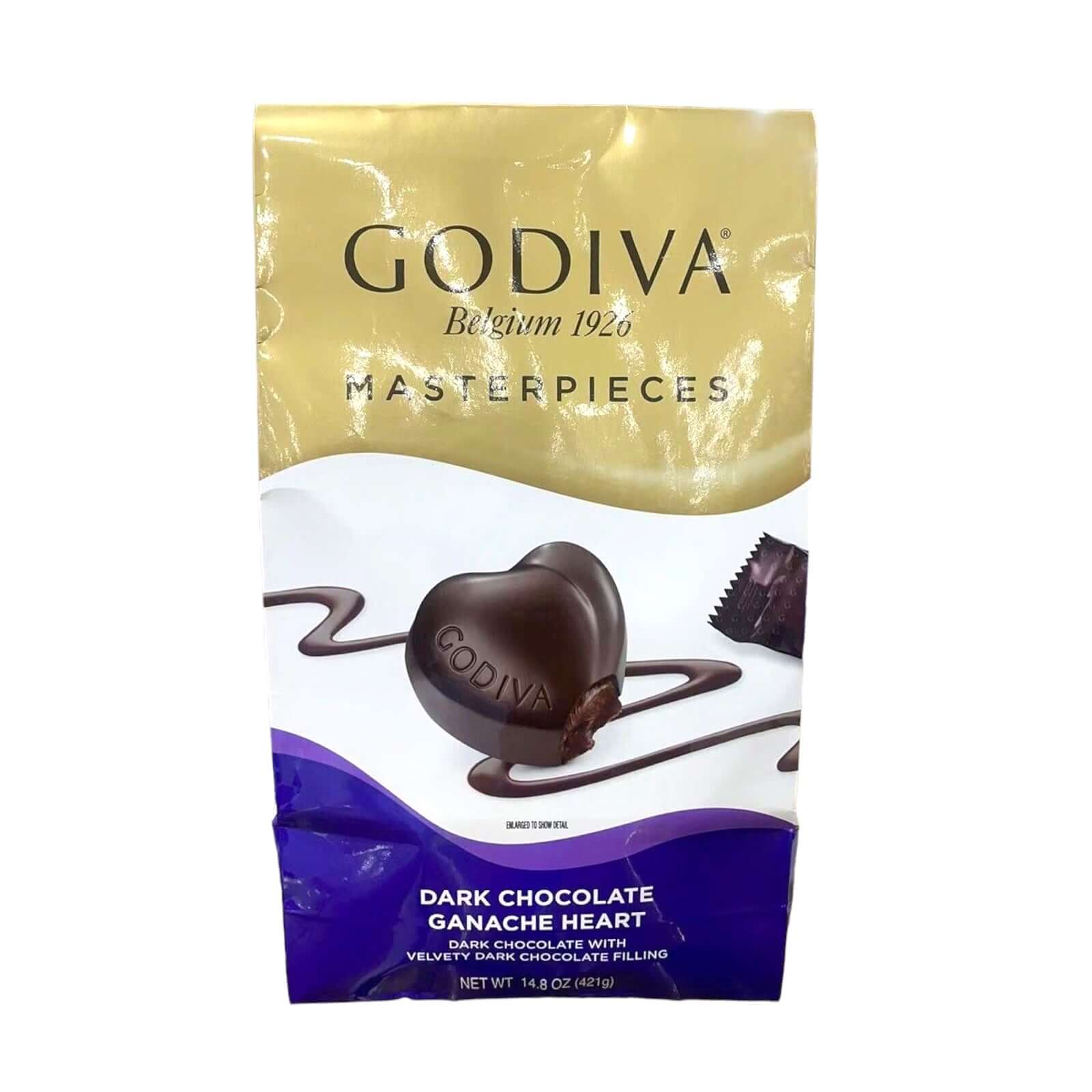 Godiva Meisterwerke Dunkle Schokoladenherzen