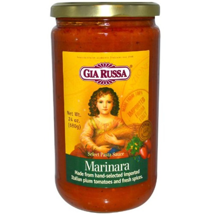 Gia Russa – Sauce Marinara 24 Oz – Packung mit 6 Stück