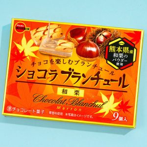 Bourbon Chocolat Blanchul Langue De Chat Kekse – japanische Kastanie