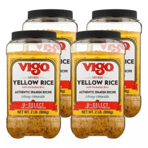 Vigo Reis gelb 2 lb – Packung mit 4 Stück