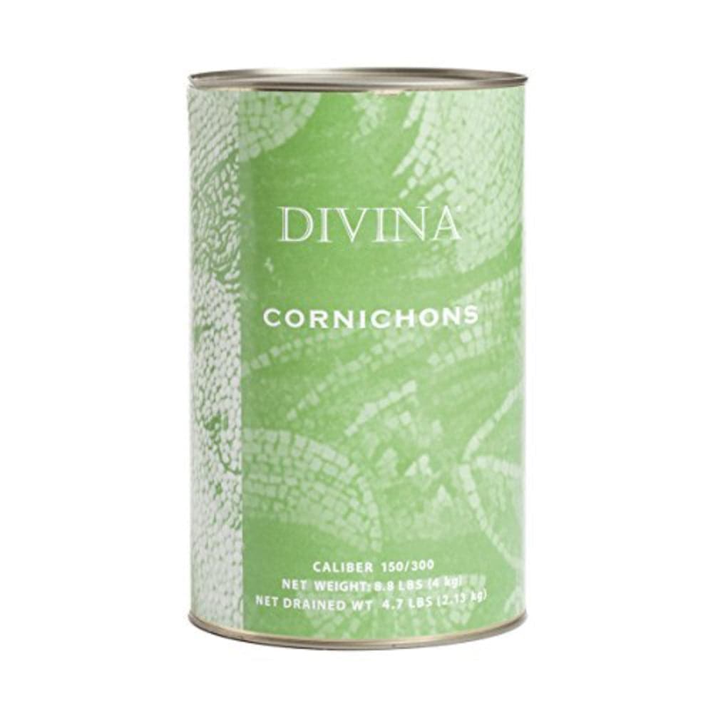 Divina Cornichons Pickle, 4.7 Lbs