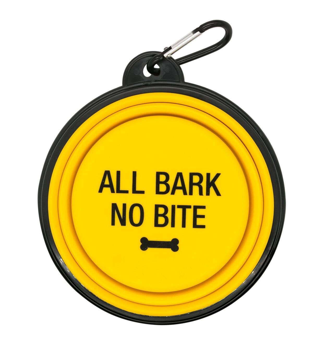 Über Face Designs, Inc. – All Bark No Bite Silikon-Hundeschale