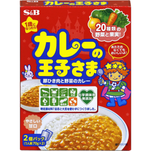 S&B Curry keine oujisama milde Retorte 2-Pack – in japan – tokyo sakura Mall gemacht