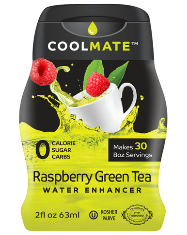 Coolmate Himbeere grüne Tee Wasser Enhancer, Zuckerfrei, 2 oz