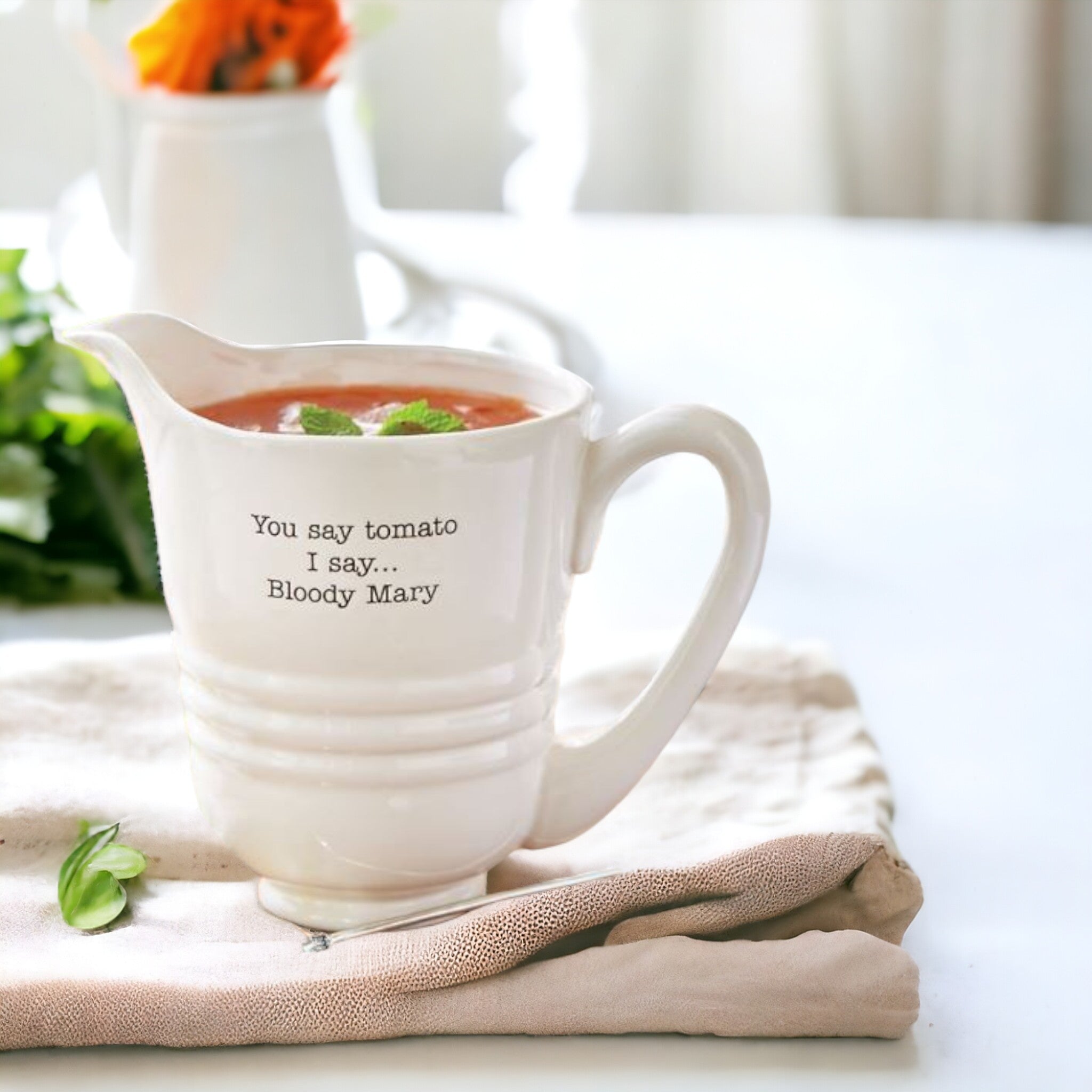Mud Pie Blutige Mary Krug Set